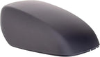 Passenger Side Power Heated Mirror Smooth Black Paint to Match Compatible with 2009-2016 Dodge Grand Caravan Chrysler Town & Country CH1321478