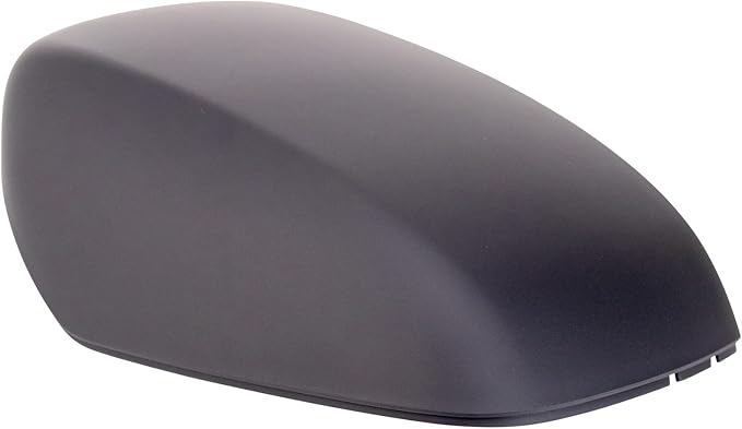 Passenger Side Power Heated Mirror Smooth Black Paint to Match Compatible with 2009-2016 Dodge Grand Caravan Chrysler Town & Country CH1321478