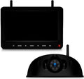 HD 1080P 7" Wireless RV Backup Camera System for Furrion Pre-Wired RV Truck Camper, 7" IPS DVR Monitor & Rear View Camera, IR Night Vision IP69 Waterproof DIY Parking Lines - DW7Y5