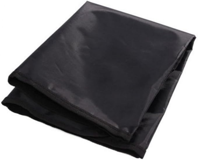 Kick Mat for Car Black Auto Back Protector Friendly Seat Back Cover Easy to Clean Mud Stain Resistant Durable Kick Mat for Vehicle Back Seats