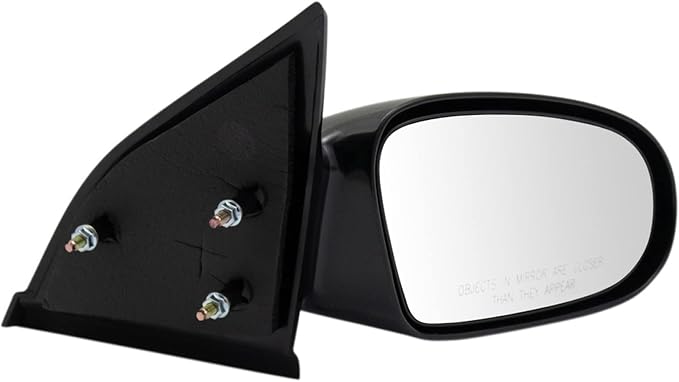 Passenger Side Mirror Assembly Manual Paint to Match Smooth Black Compatible with 1996-2002 Saturn SL 1996-2002 SL1 1996-2002 SL2 1996-2001 SW2 1996-1999 SW1