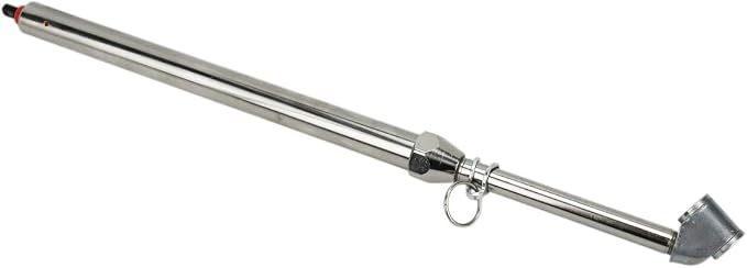 s-976C Calibratable Tire Pressure Service Gauge, Dual Head Chuck, 10-160 PSI