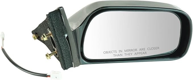 Passenger Side Mirror Assembly Power Non Foldaway Paint to Match Smooth Compatible with 1997-2001 Toyota Camry US or Japan Built Models