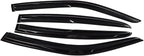 Window Visors Shade Sun Rain Wind Guards Deflectors Cover Acrylic Outside Replacement for 2011-2020