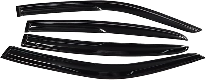 Window Visors Shade Sun Rain Wind Guards Deflectors Cover Acrylic Outside Replacement for 2011-2020