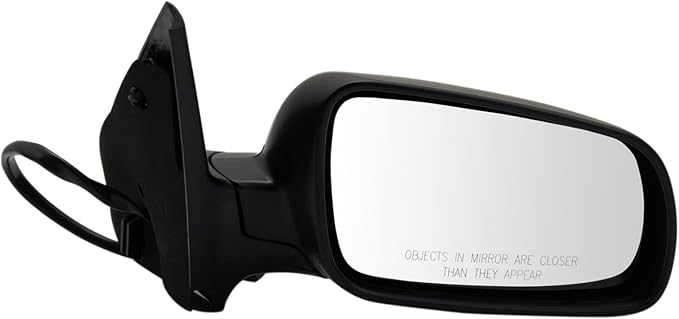Passenger Side Mirror Assembly Power Heated Paint to Match Smooth Textured Black Compatible with 1999 Volkswagen Golf MKIV 2000-2006 Golf 1999 Jetta MKIV 2000-2007 Jetta