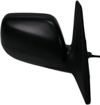 Passenger Side Mirror Assembly Electric Adjustment Non-Heated No Memory Black Compatible with 2001-2003 Toyota RAV4 TO1321224