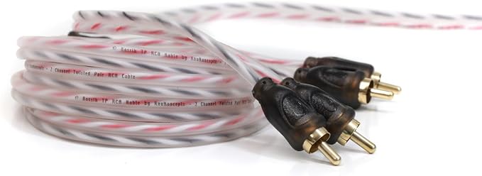 Red KCA Complete 4 Gauge Amplifier Installation Wiring Kit