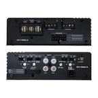 Audio MT-600.4 Compact Digital Class D 4-Channel 1000W RMS Car Audio Amplifier with Bass Knob Remote Control, HEXFET MOSFET, High/Low Pass Filter & Crossover Multiplier