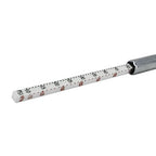 S-921 Pencil Tire Pressure Gauge, Passenger Car, with Built-in Deflator Valve, Durable Plated Brass, Pressure Measured in PSI & kPa (Pack of 2)