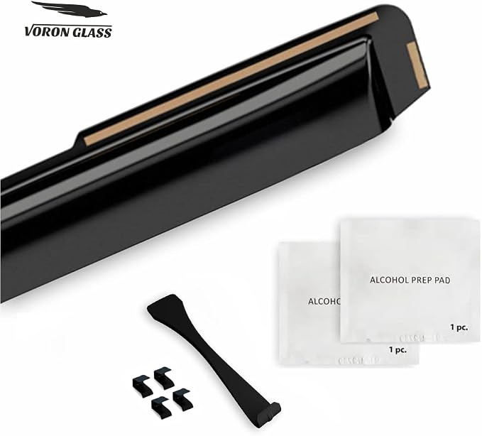 Voron Glass in-Channel Extra Durable Rain Guards for Jeep Grand Cherokee 2011-2021, Window Deflectors, Vent Window Visors, 4 Pieces - 220125