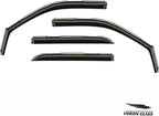 Voron Glass in-Channel Extra Durable Rain Guards for Ram 1500 Classic 2019-2024 Crew Cab, Window Deflectors, Vent Window Visors, 4 Pieces - 201232