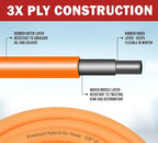 Mytee Products (10 Pack) Truck Tire Inflation Kit 3/8" ID w/Air Chuck & Glad-hand