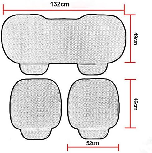 Silk Velvet Auto Car Vehicle Long Rear Seat Chair Cover Protective Cushion Mat pad for Baby, SUV, Skin-Friendly c
