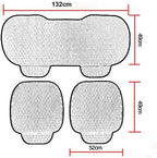 Silk Velvet Auto Car Vehicle Long Rear Seat Chair Cover Protective Cushion Mat pad for Baby, SUV, Skin-Friendly c