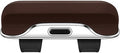 Sunglasses Holder for Car Sun Visor – Soft Vehicle Interior Glasses Organizer Box Accessories,Protective Automotive Eyeglasses Storage Case Hanger,Universal for SUV Sedan Truck (Brown)