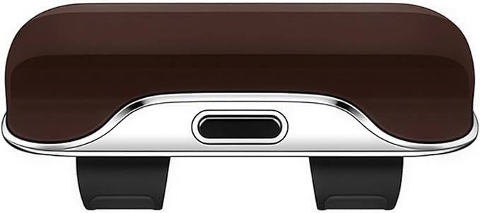 Sunglasses Holder for Car Sun Visor – Soft Vehicle Interior Glasses Organizer Box Accessories,Protective Automotive Eyeglasses Storage Case Hanger,Universal for SUV Sedan Truck (Brown)