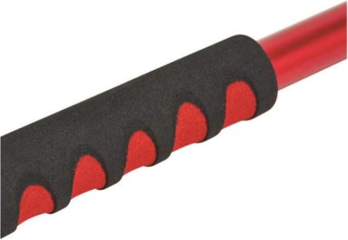 Bigfoot 60" Telescoping Snowbroom and Ice Scraper - One Touch Pivoting Head and Enhanced Foam Grip