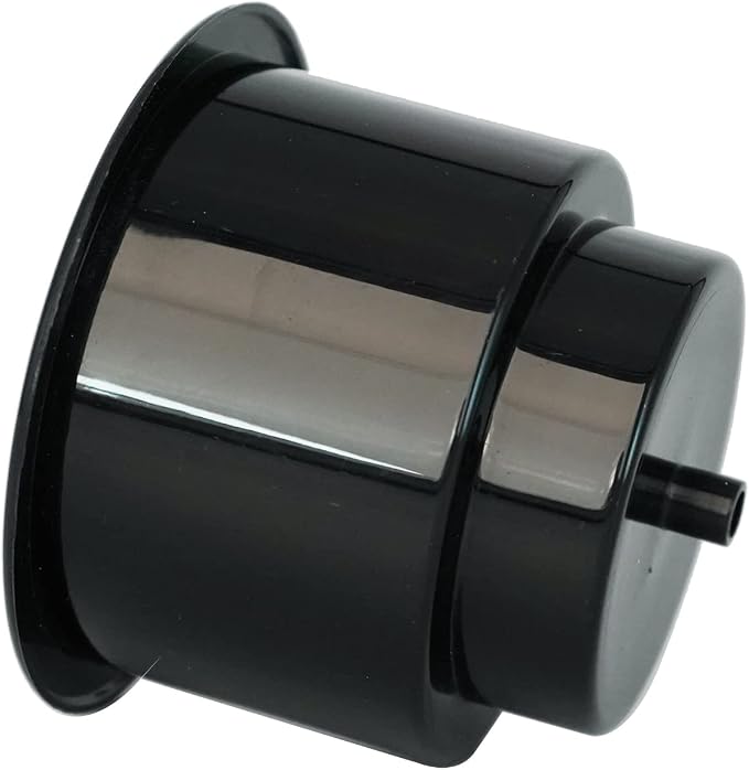 Black Plastic Cup Drink Holder Insert with Drain for Boat Car Marine Rv, 10PCS