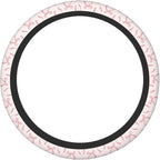 Pink Bow Steering Wheel Cover Cute Car Accessories