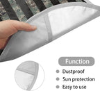 Steering Wheel Sun Shade Cover, American Flag Steering Wheel Sun Block Anti-Heat Aluminum Foil Steering Wheel Cover Steering Wheel Sun Heat Shield for SUV Truck Van