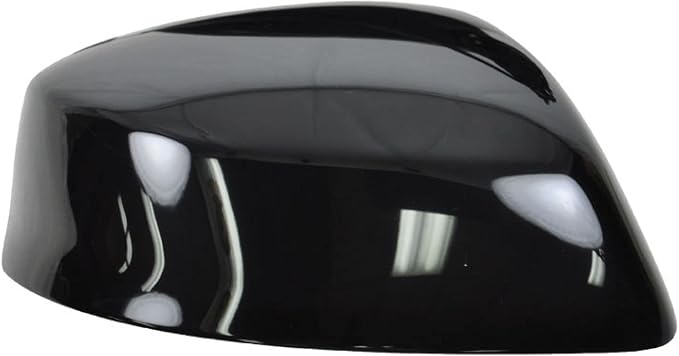 Passenger Side Power Mirror Smooth Black Paint to Match Compatible with 2012-2013 Honda Civic HO1321261 HO1321337