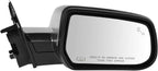 Passenger Side Mirror Assembly Electric Adjustment Heated Memory Chrome Compatible with 2013-2017 GMC Terrain Denali GM1321454