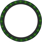 Thickened Elastic Steering Wheel Cover, Gordon Scottish Plaid Printed Tartan Ultra, Soft, Breathable, Fit for Cars, SUVs, Trucks, Stylish Comfortable Grip