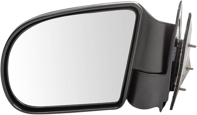 Driver and Passenger Side Mirror Assembly Set Manual Textured Black Foldaway Compatible with 99-05 Chevrolet Blazer 98-04 S10 98-04 GMC Sonoma 99-00 Jimmy 99-01 Oldsmobile Bravada