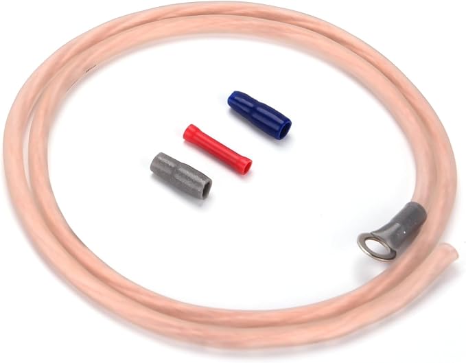 ORION Cobalt COKIT8 8-Gauge CCA Amp Wiring Kit, 100% American Wire Gauge (AWG) Standard, High Current Amplifier Install Kit with Fuse Holder, RCA Cable & Speaker Wire for Car Audio Systems