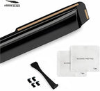 Voron Glass in-Channel Extra Durable Rain Guards for Trucks GMC Sierra 2014-2018 Crew Cab, Window Deflectors, Vent Window Visors, 4 Pieces - 200446