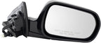 Passenger Side Mirror Assembly Power Paint to Match Smooth Black Foldaway Compatible with 1999-2002 Honda Accord Coupe