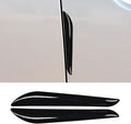 Craedli 2PCS Car Door Edge Guards, Anti-Scratch Car Door Protector, Universal Self-Adhesive Auto Side Door Anti-Collision Trim Strips, Exterior Rearview Bumper Protective Sticker for Cars (Black)