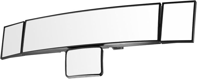 Interior Rearview Mirror, Baby Mirror for Rear Facing Infant, Universal Panoramic Rear View Accessories, Wide Angle Reduce Blind Spot Effectively for Car
