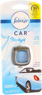 Car Vent Clip Air Freshener, Linen & Sky 1 ea (Pack of 3)