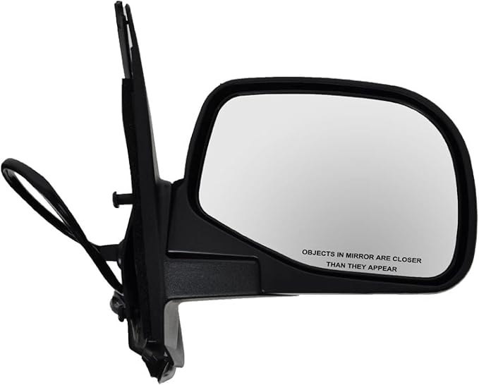 Passenger Side View Mirror Manual Folding Electric Adjustment Heated No Memory Black Compatible with 1995-2001 Ford Explorer 1997-2001 Mercury Mountaineer