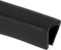 2/5" 13FT Rubber Edge Trim, Flexible U Channel Edge Guard Protector for Keen Edge Sheet Metal Car Doors Hatches Table Corners, Black
