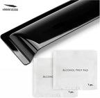 Voron Glass Tape-on Extra Durable Rain Guards for Toyota Corolla 2020-2026 Sedan, Window Deflectors, Vent Window Visors, 4 Pieces - 100791