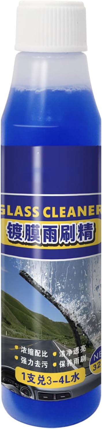 Windshield Oil Film Cleaner - Car Glass Anti-Fog Remover, Oil Coating Cleaner | Fast Acting Vehicle Window, Clear Vision Automotive GlassCleaner for Sedan SUV Truck Van Accessories