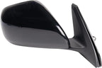 Passenger Side Mirror Assembly Electric Adjustment Heated No Memory Black Compatible with 2003-2009 Toyota 4Runner TO1321199