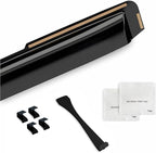 Voron Glass in-Channel Extra Durable Rain Guards for Trucks Dodge Ram 1500 2009-2018 Quad Cab, Window Deflectors, Vent Window Visors, 4Pieces - 230099