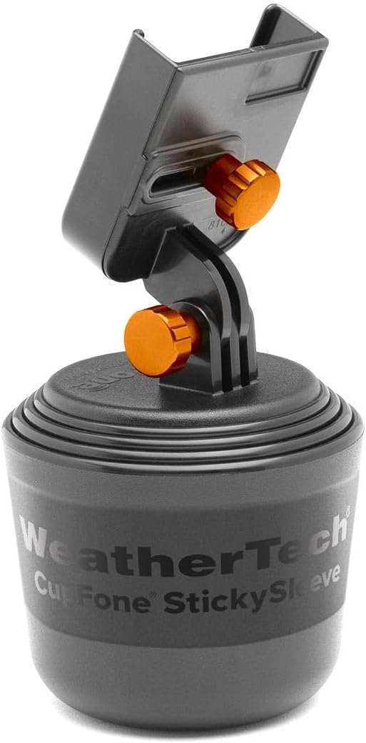 Portable Electronic Device Mount, Orange, Fits Smartphones