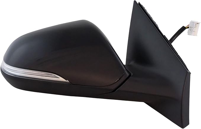Passenger Side Mirror Assembly Power Heated Paint to Match Turn Signal Compatible with 2015-2017 Hyundai Sonata
