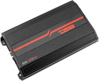 SXE-1200.4/BK Car Amplifier Stereo Full-Range Class A/B 4-Channel 60x4 RMS @4 OHM 1200 Watts - Powerful and Compact Amp for Speakers in Car Audio System