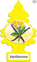 Car Air Freshener | Hanging Paper Tree for Home or Car | Vanillaroma | Pack of 6