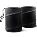 2 Pack, 1 Gallon Car Trash Can | Waterproof Collapsible Pop-Up Car Bin (2 Pack, 1 gal)
