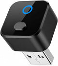 2-in-1 Wireless CarPlay Adapter for iPhone, Android Auto Mini | Wired to Wireless, Bluetooth 5.4, WiFi 6 Dual-Band, 22.5mm 9g USB-A with USB-C Adapter, for IOS 10+/Android 11+