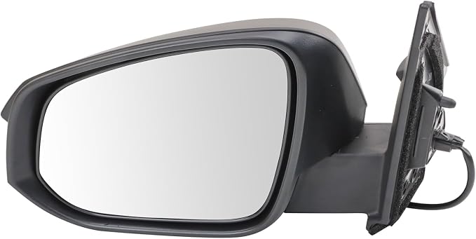 2 Piece Driver and Passenger Side Mirror Assembly Set Electric Adjustment Non-Heated No Memory Textured Compatible with 2013-2015 Toyota RAV4 TO1320309 TO1321309