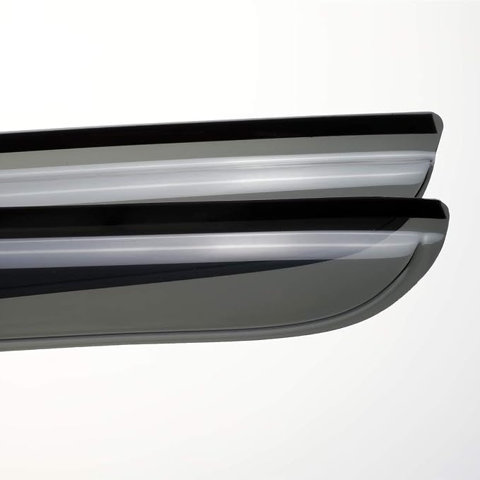 2pcs Original Shatterproof Rainproof Side Window Wind Deflectors for 10-25 Camaro,Tape-on Rain Guards Sets,Nice Looking Window Visors for Cars,Vent Deflector for Chevrolet 2010-2025 Camaro 92341
