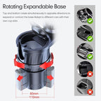 4 in 1 Upgrade Cup Holder Expander, Multifunctional Cup Holder for Car with Lock, 360° Rotating Cupholder Expander with Ashtrays & Adjustable Base, Expandable Cup Holder for Large Bottles Drinks Mugs